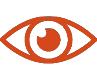 Imagem de um olho para representar a visão da empresa